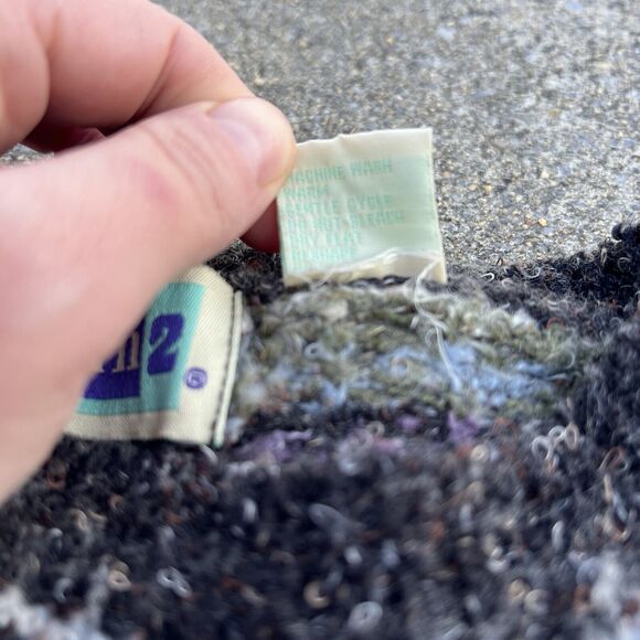 Vintage 90s Y2K Fair Isle Knit Boxy Sweater - Picture 4 of 6